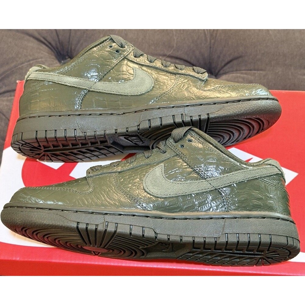 Size 7.5 - Nike Dunk Low Crocodile W